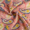 Tissu Indien Block Print Sanganeri PURE LAINE - Surya