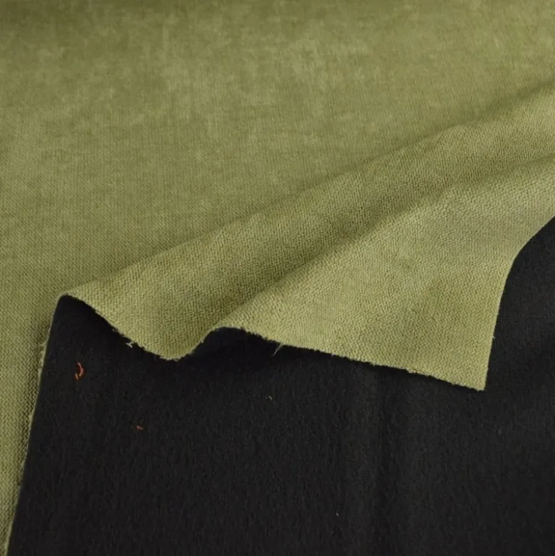 Tissu isolant thermique occultant Galena - Kaki