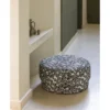 Tissu jacquard Galet Noir et blanc - Made in france