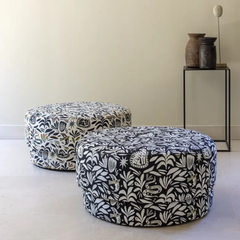 Tissu jacquard Jungle Mystic multicouleurs