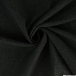 Tissu jean coton coloris noir