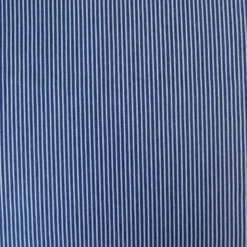 Tissu Jean Denim bleu à rayures blanches