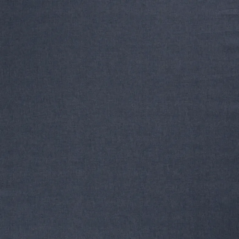 Tissu jean denim Fin et Souple en coton prélavé - bleu Indigo
