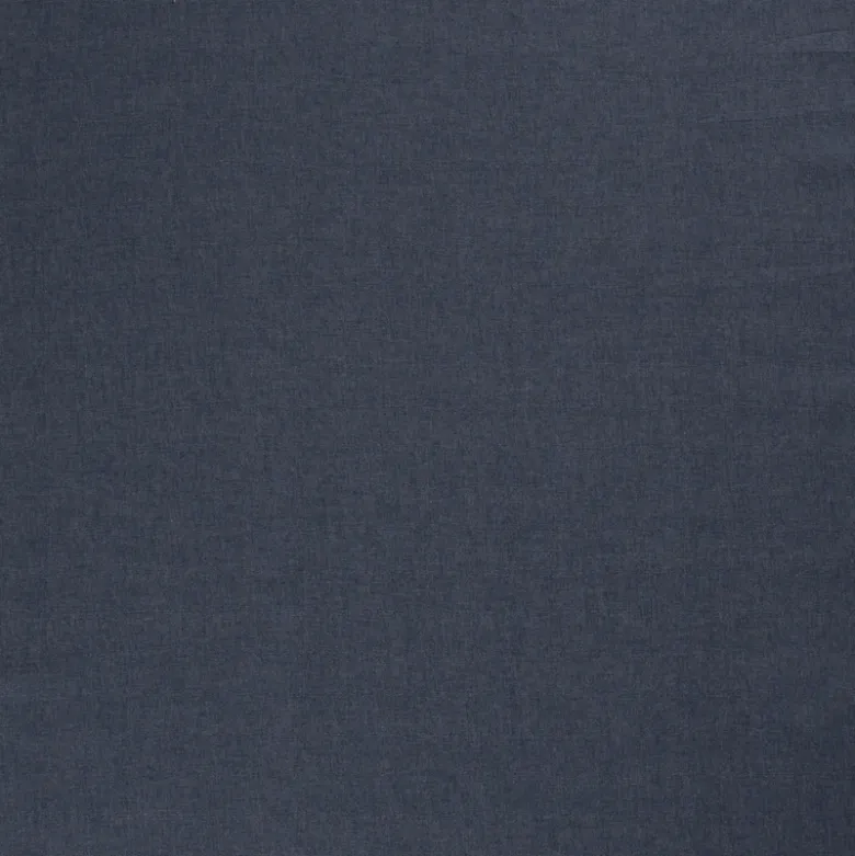 Tissu jean denim Fin et Souple en coton prélavé - bleu Indigo