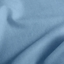 Tissu jean denim Fin et Souple en coton prélavé - bleu clair