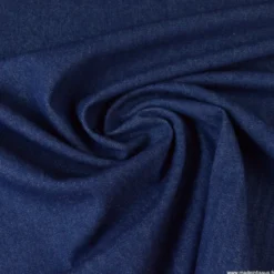 Tissu jean denim Lavé bleu foncé - OEKO TEX