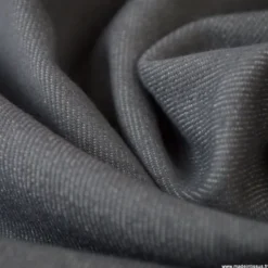 Tissu jean stretch coloris Gris