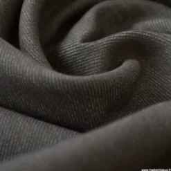 Tissu jean stretch coloris Taupe