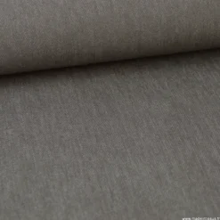 Tissu jean stretch coloris Taupe