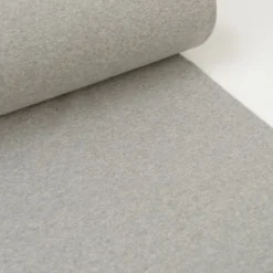 Tissu jersey Bord-cote anthracite gris chiné
