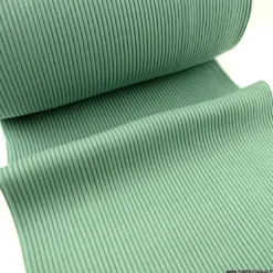 Tissu jersey Bord-côte Tubulaire côtelé Menthe - oeko tex
