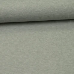 Tissu jersey chiné coloris gris clair - OEKO TEX