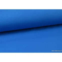 Tissu JERSEY coton elasthanne azur - OEKO TEX
