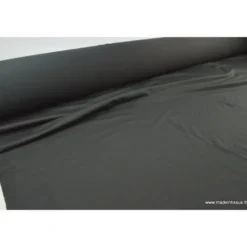 Tissu JERSEY coton élasthanne noir- OEKO TEX