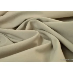 Tissu JERSEY coton élasthanne beige - OEKO TEX