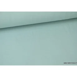 tissu JERSEY coton élasthanne uni celadon - OEKO TEX