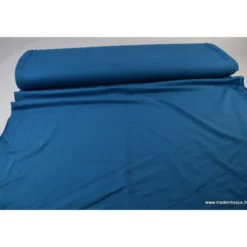 Tissu JERSEY coton élasthanne pétrole - OEKO TEX