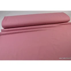 Tissu JERSEY coton élasthanne vieux rose - OEKO TEX