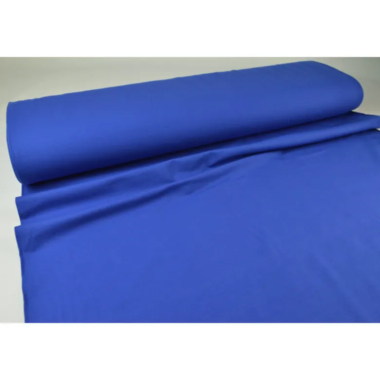 Tissu JERSEY coton élasthanne royal - OEKO TEX