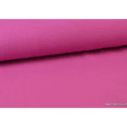 Tissu JERSEY coton élasthanne framboise - OEKO TEX
