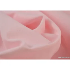 Tissu JERSEY coton élasthanne rose - OEKO TEX
