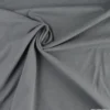 Tissu jersey de coton gris anthracite - OEKO TEX