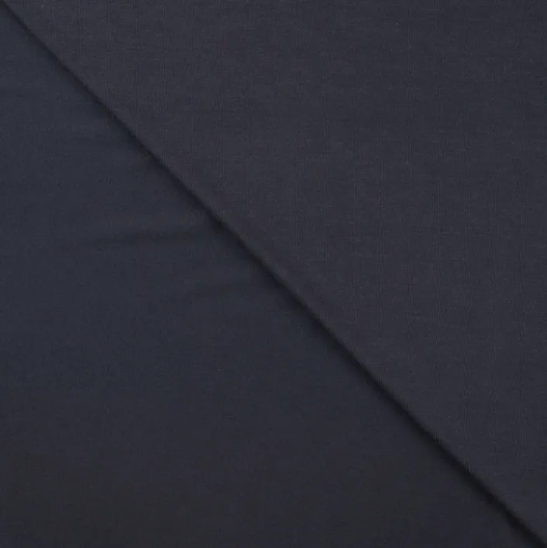 Tissu Jersey de viscose de bambou bleu marine - OEKO TEX