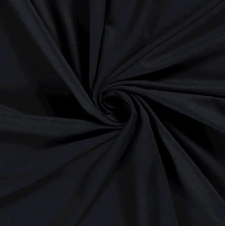 Tissu Jersey de viscose de bambou Bleu marine - OEKO TEX