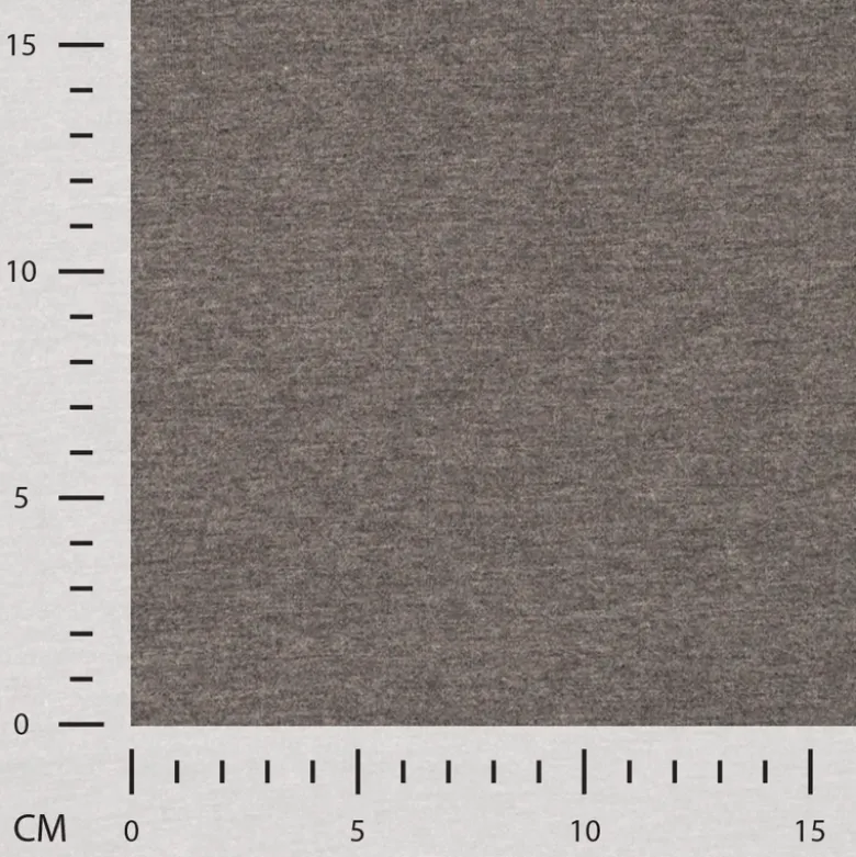 Tissu Jersey de viscose de bambou gris foncé mélangé - OEKO TEX