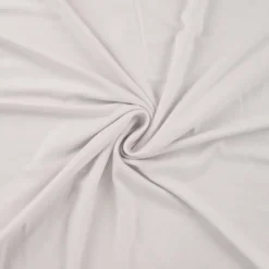 Tissu Jersey de viscose de bambou Blanc - OEKO TEX