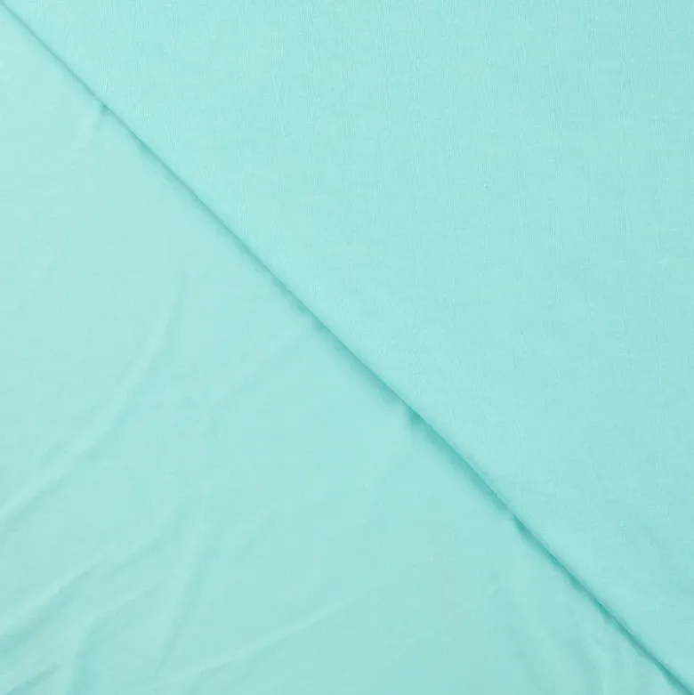 Tissu Jersey de viscose de bambou Turquoise - OEKO TEX