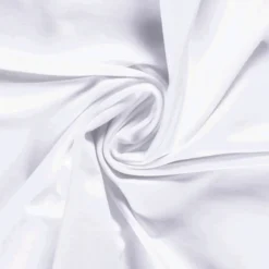 Tissu jersey French terry coloris Blanc cassé - OEKO TEX