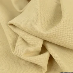 Tissu jersey maille polo Beige - OEKO TEX