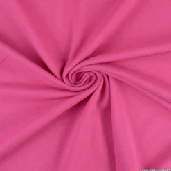 Tissu jersey maille polo rose fuchsia - OEKO TEX