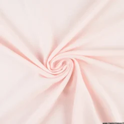 Tissu jersey maille polo rose - OEKO TEX