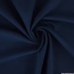 Tissu Jersey milano piqué - Bleu marine