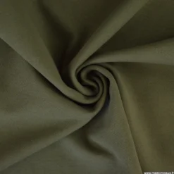 Tissu Jersey milano piqué - Vert kaki