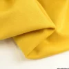 Tissu Jersey milano uni coloris jaune - OEKO TEX