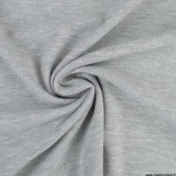 Tissu jersey nid d'abeille Gris - OEKO TEX