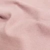 Tissu jersey nid d'abeille rose pétale - OEKO TEX