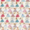 Tissu Kokka – Motif Jupes Vintage & Animaux | Coton Japonais Premium