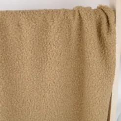 Tissu Lainage Bouclette - Camel