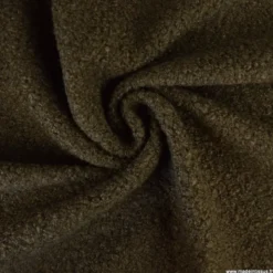 Tissu Lainage Bouclette - Chocolat