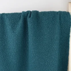 Tissu Lainage Bouclette - Pétrole
