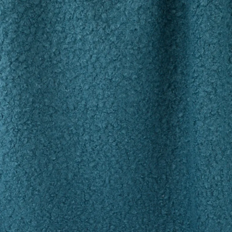 Tissu Lainage Bouclette - Pétrole