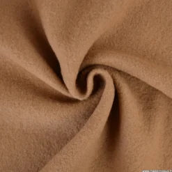 Tissu Laine bouillie 100% laine - coloris Camel