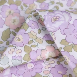 Tissu Liberty collection Betsy Lilas Or clair Irisé - OEKO TEX