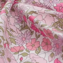 Tissu Liberty collection Poppy Métallic Rose - OEKO TEX