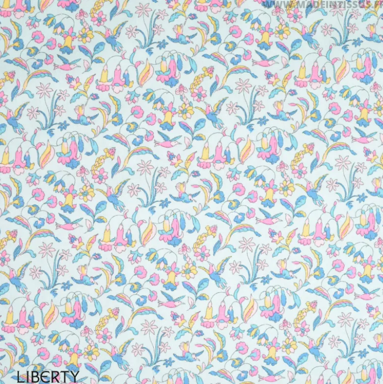 Tissu Liberty Fabrics patch Flora and Fauna