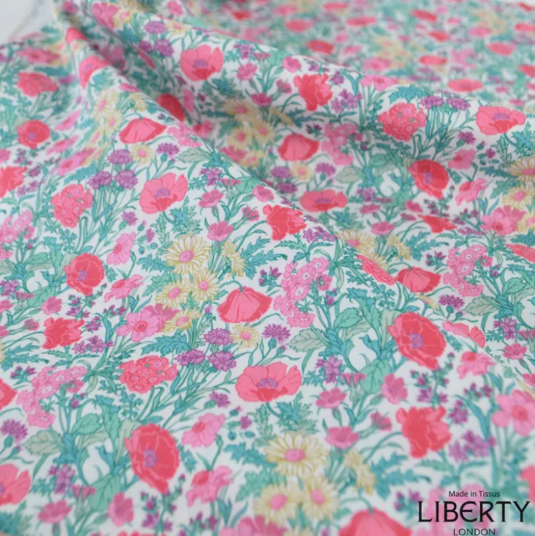 Tissu Liberty Florence May rose - OEKO TEX